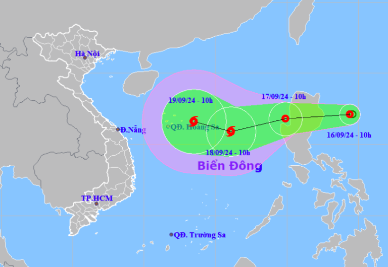 Áp thấp nhiệt đới hình thành gần Biển Đông khả năng mạnh lên thành bão