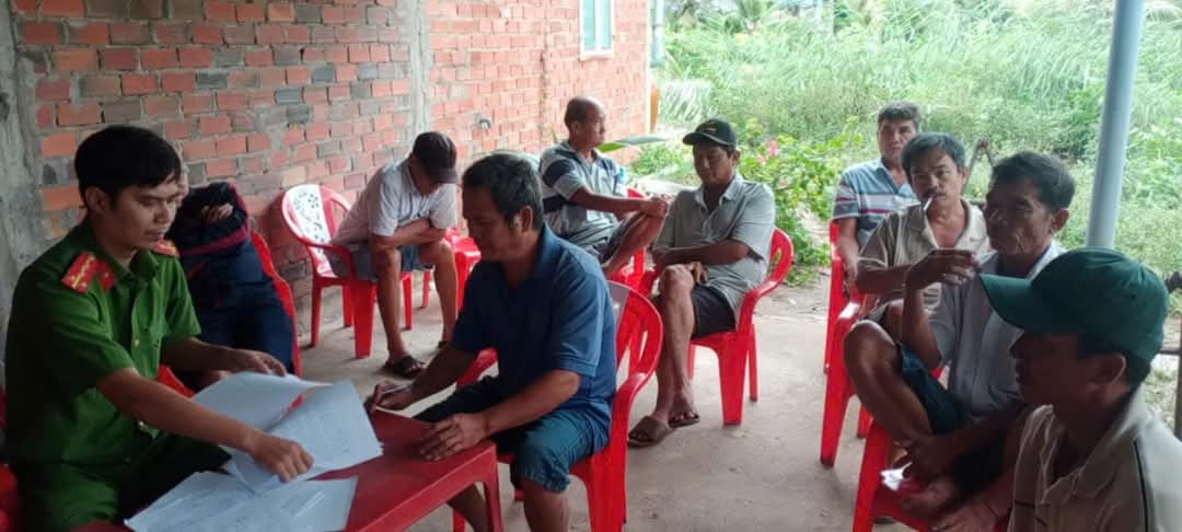 CÔNG AN HUYỆN BÌNH ĐẠI: TRIỆT XÓA ĐIỂM “ĐÁ GÀ QUA MẠNG” TRONG NGÀY ĐẦU RA QUÂN CAO ĐIỂM